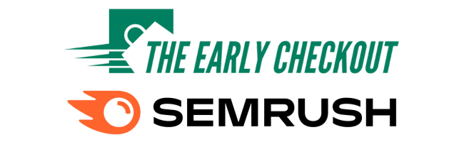 The Early Checkout x Semrush logo